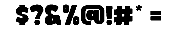 Alnio Regular Font OTHER CHARS