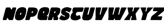 Alnio Slant Font UPPERCASE