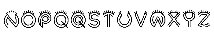 Aloft Regular Font LOWERCASE