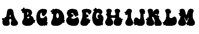 Aloha Melon Font UPPERCASE