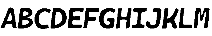 Alone Solo Italic Font UPPERCASE