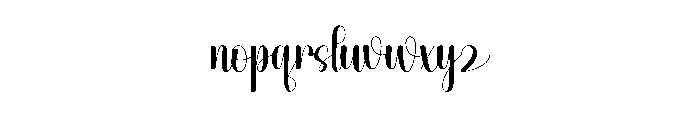 Alone1 Font LOWERCASE