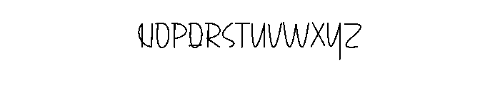 Alonetime Font UPPERCASE