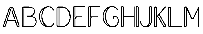 Along Font UPPERCASE