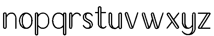 Along Font LOWERCASE