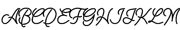 Alontima Font UPPERCASE