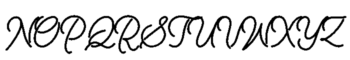 Alontima Font UPPERCASE