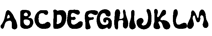 Alopyu Font UPPERCASE