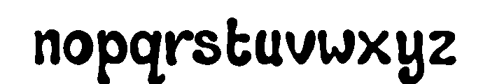 Alopyu Font LOWERCASE