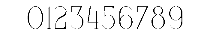 Alora Display Font OTHER CHARS