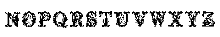 Alora Regular Font UPPERCASE