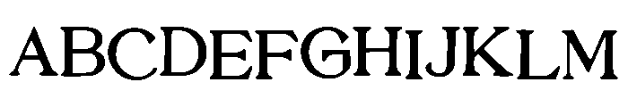 Alora Font UPPERCASE