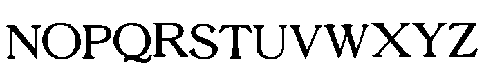 Alora Font UPPERCASE