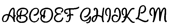 Alorienne Font UPPERCASE