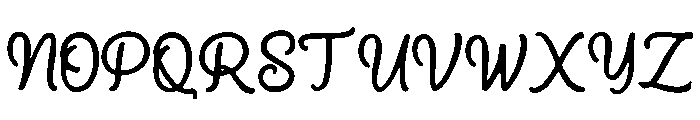 Alorienne Font UPPERCASE