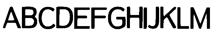Alourette Font UPPERCASE