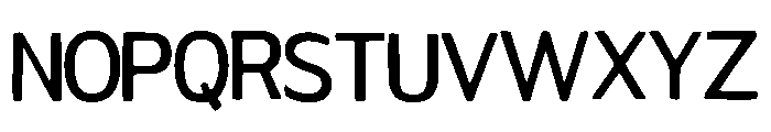 Alourette Font UPPERCASE