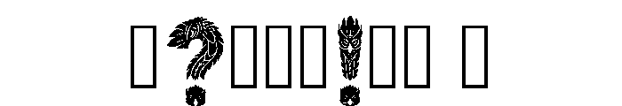 Alp Regular Font OTHER CHARS