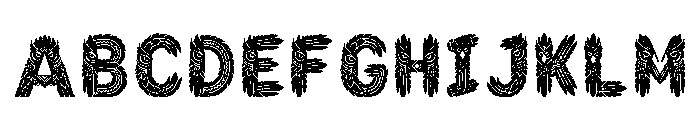 Alp Regular Font UPPERCASE