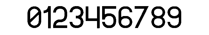 Alpha Display Font OTHER CHARS