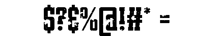 Alpha Leader Font OTHER CHARS