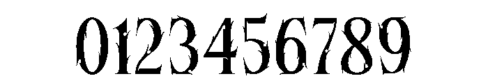Alpha Spike Regular Font OTHER CHARS