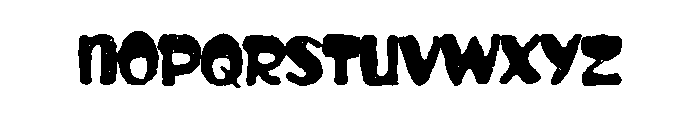 Alpha Twice Font LOWERCASE