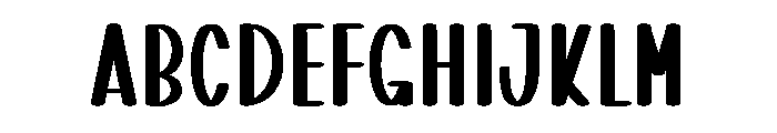 Alphabet Christmas Font UPPERCASE