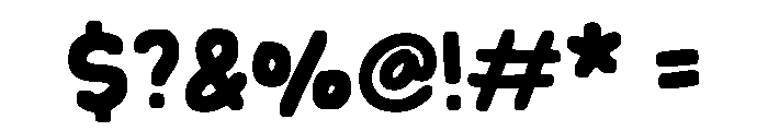 Alphabet Doodle Regular Font OTHER CHARS