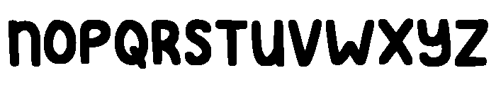 Alphabet Doodle Regular Font UPPERCASE
