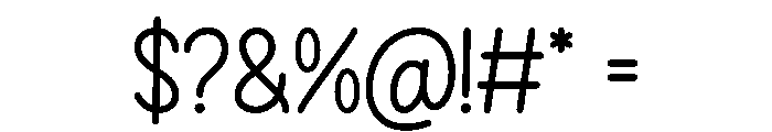 Alphabet Planner Font OTHER CHARS