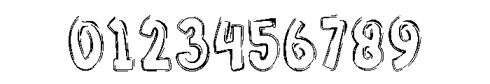 Alphabet Sketch Regular Font OTHER CHARS