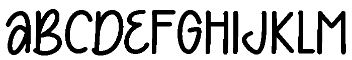 Alphabet Teacher Black Font UPPERCASE