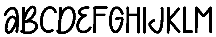 AlphabetTeacher-Black Font UPPERCASE