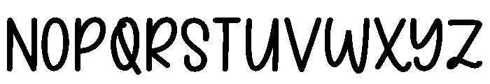 AlphabetTeacher-Black Font UPPERCASE