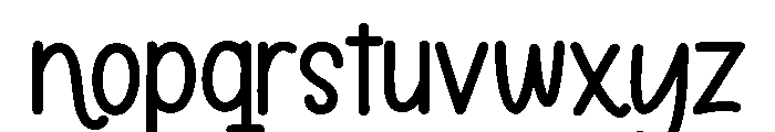 AlphabetTeacher-Black Font LOWERCASE
