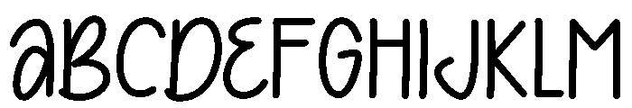 AlphabetTeacher-Bold Font UPPERCASE