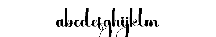 Alphabets Solitude FONT