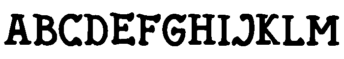 Alpine_Spirit Font UPPERCASE