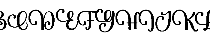Alpukad Font UPPERCASE