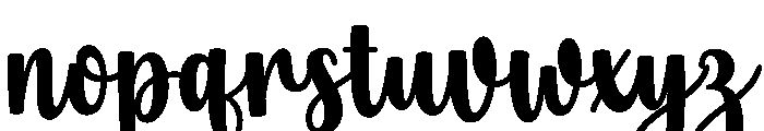 Alpukad Font LOWERCASE