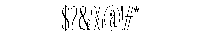 Alqeon Font OTHER CHARS