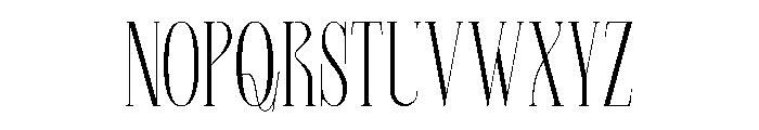 Alqeon Font UPPERCASE