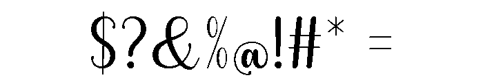 Already Done Font OTHER CHARS
