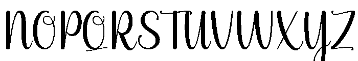 Already Done Font UPPERCASE