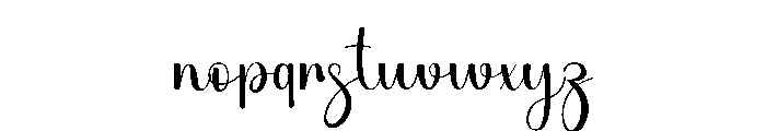 Alright Bigbaby Font LOWERCASE
