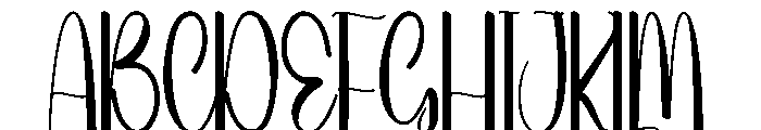 Alright Summer Font UPPERCASE