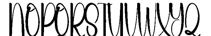 Alright Summer Font UPPERCASE