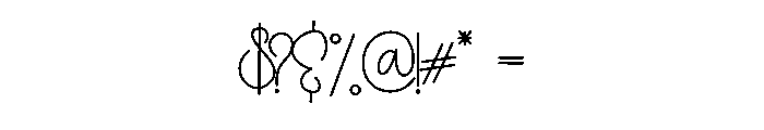 Alrights Beauty Font OTHER CHARS