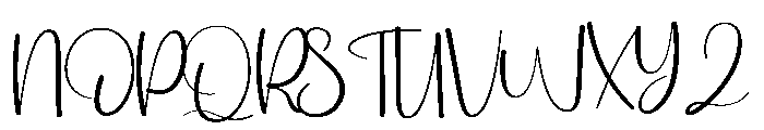 Alrights Birthday Font UPPERCASE